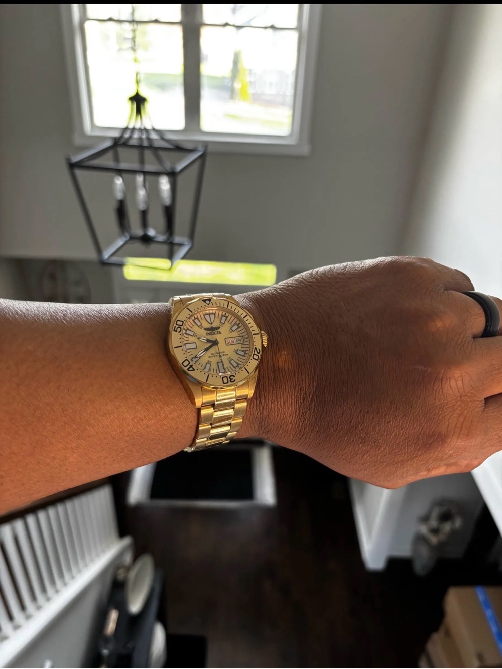 Invicta Gold Tone Men's Dive Watch